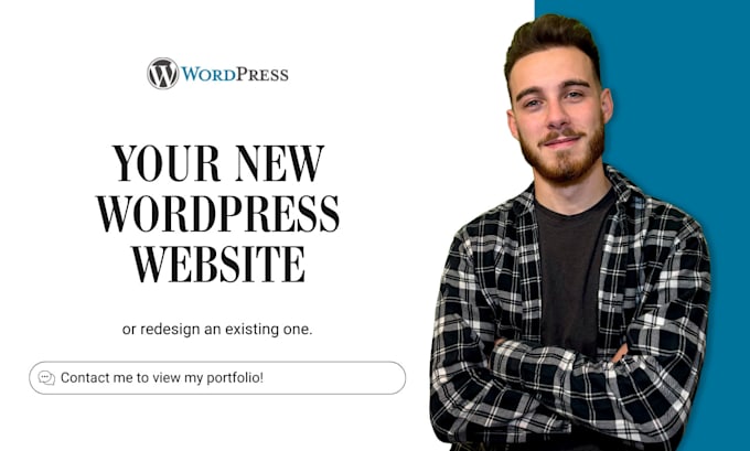 Gig Preview - Develop or redesign your professional wordpress website