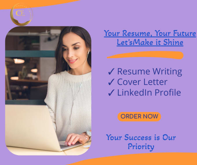 Gig Preview - Write resume update resume revise CV edit cover letter optimize linkedin profile