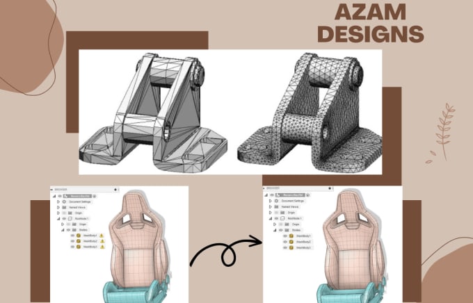 Gig Preview - Repair, edit, and modify your stl files and mesh files for 3d printing