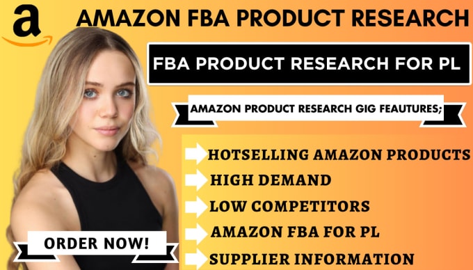 Gig Preview - Do amazon fba product research, amazon product research for private label