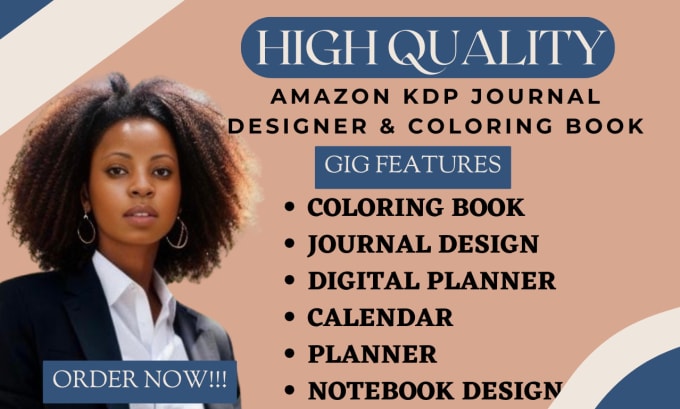 Bestseller - create amazon KDP coloring book journal design digital planner calendar tracker