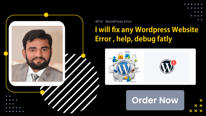 Gig Preview - Fix any wordpress website error , help, debug fatly