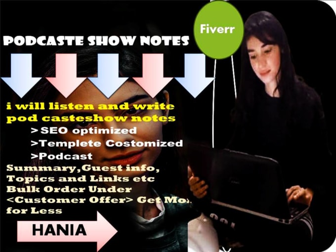 Gig Preview - Listen and write podcast show notes