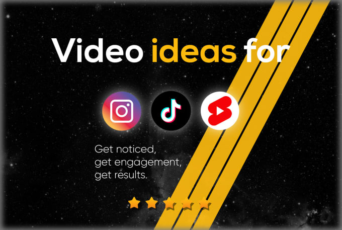 Gig Preview - Give you trendy content ideas for your tiktok, reels, youtube shorts