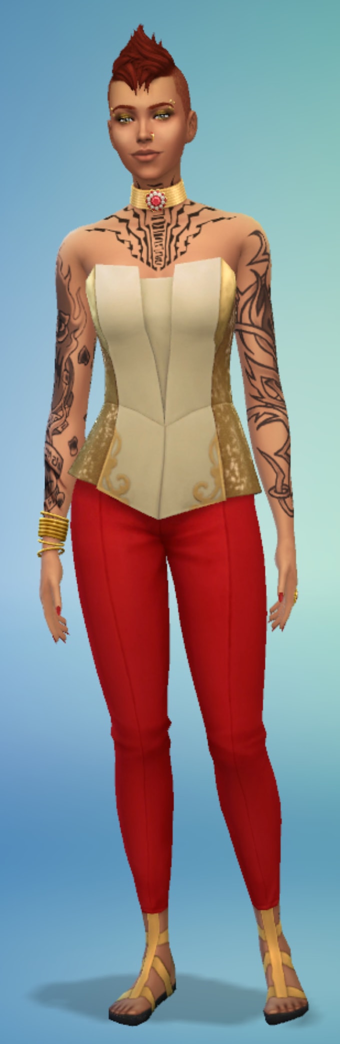 Gig Preview - Make a custom sim for you in the sims 4