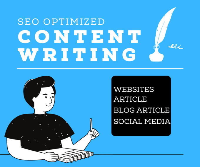 Gig Preview - Write high quality SEO blog posts, website content articles