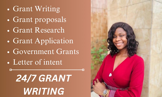 Gig Preview - Do grant proposals grant writing and grant writers