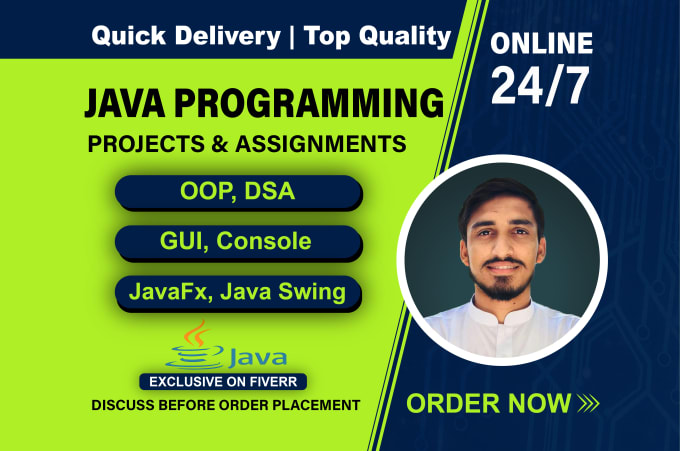 Gig Preview - Be your java programming, java swing, javafx expert