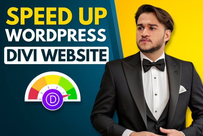 Gig Preview - Increase wordpress speed optimization, speed up divi wordpress website