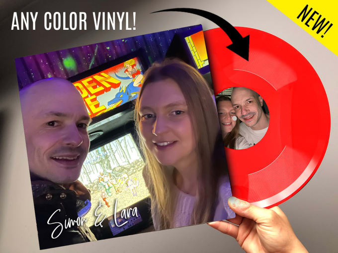 Gig Preview - Cut your music to a 12 inch color or picture vinyl record