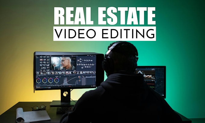 Gig Preview - Do professional real estate video editing in 24hrs