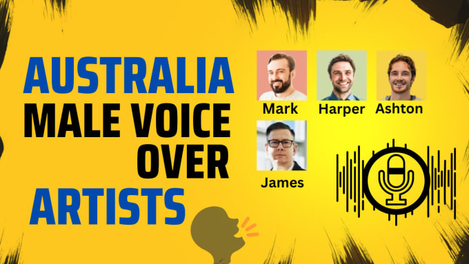 Gig Preview - Create a male australia voice over artists