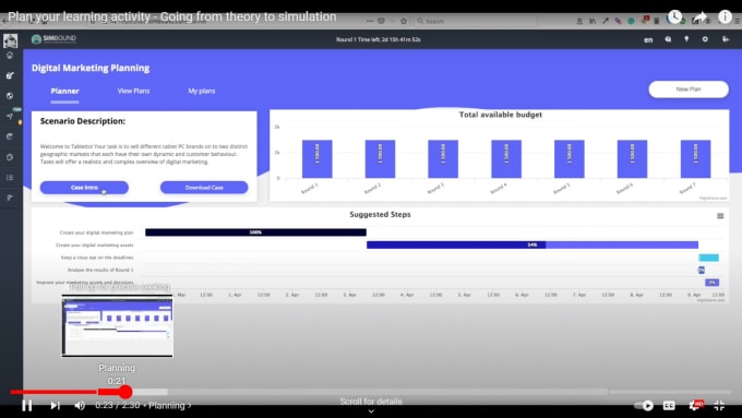 Gig Preview - Help you with simbound digital marketing simulation