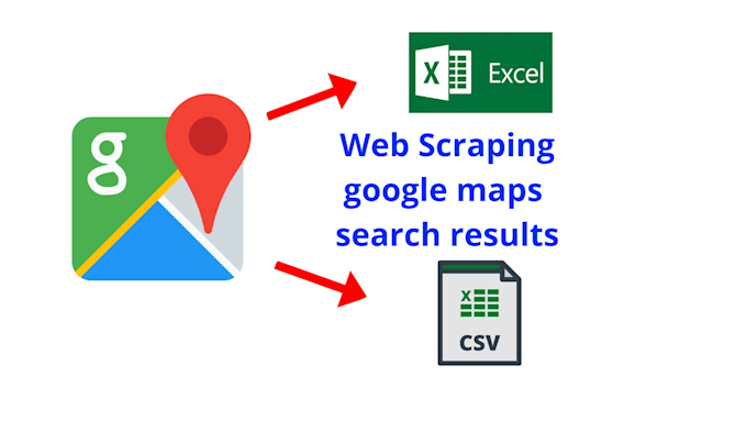 Gig Preview - Scrape google maps search results for business data