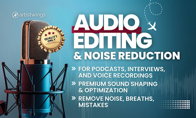 Gig Preview - Clean, edit, enhance and repair your audio or music