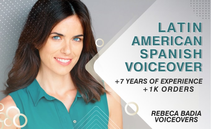 Gig Preview - Provide a professional latin american spanish voiceover