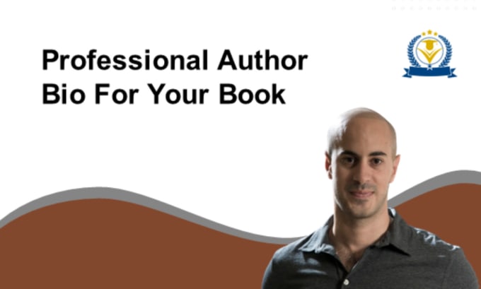 Gig Preview - Create a professional author bio