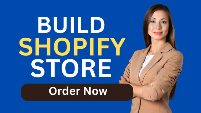 Gig Preview - Build shopify store or dropshipping store for passive income