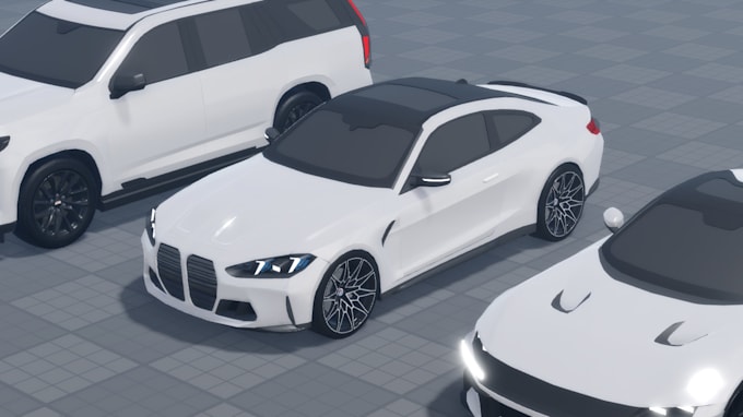 Gig Preview - 3d vehicle models for roblox