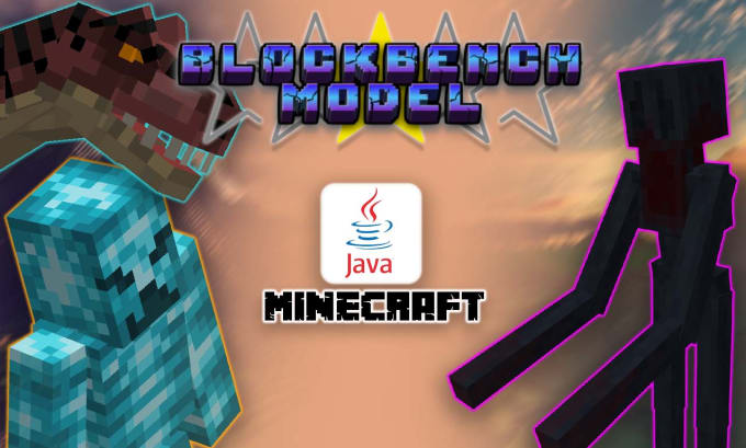 Gig Preview - Make astonishing minecraft java 3d modeled entity