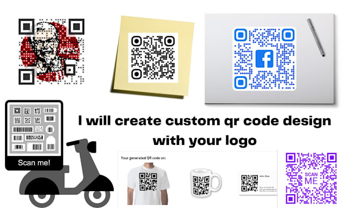 Gig Preview - Create a custom qr code for your business