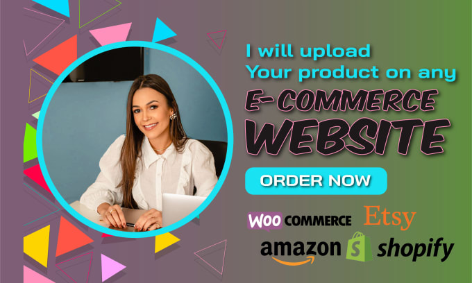 Gig Preview - Upload add products listing to your woocommerce shopify etsy wix store