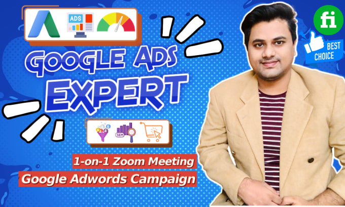 Gig Preview - Run optimize adwords ppc campaign and act like google search ads specialist