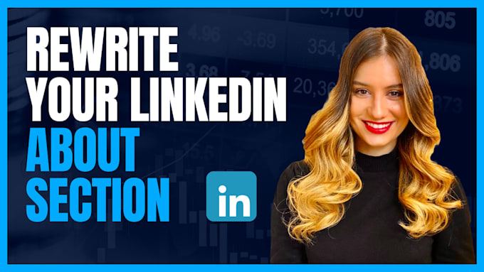 Gig Preview - Edit or create from scratch your linkedin about section