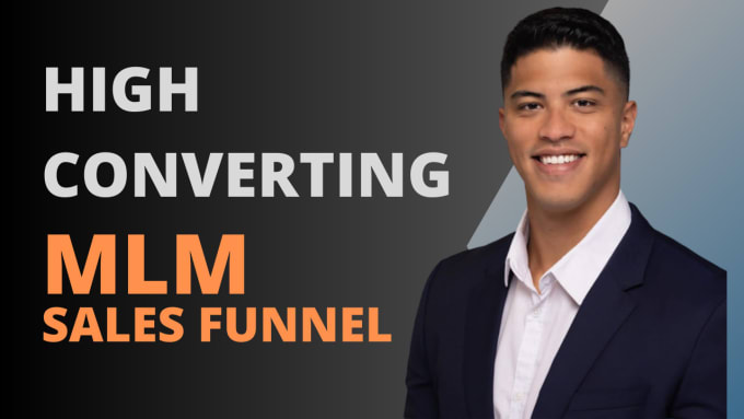 Gig Preview - Build mlm sales funnel affiliate marketing mlm leads  landing page mlm website