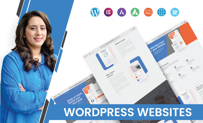 Gig Preview - Create wordpress website design and responsive wordpress website development