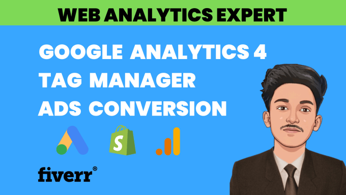 Gig Preview - Setup google analytics 4, tag manager and ads conversion