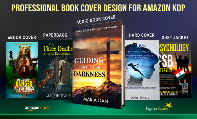 Gig Preview - Do book cover design, book cover and ebook cover design