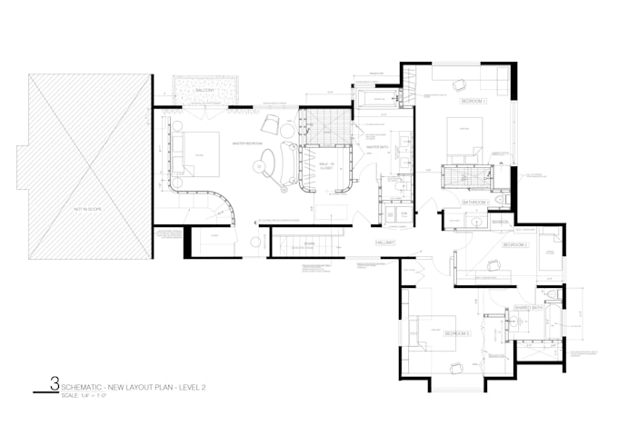 Gig Preview - Design your 2d house floor plans using autocad