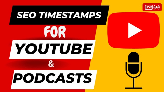 Gig Preview - Create youtube timestamps, SEO friendly video chapter names