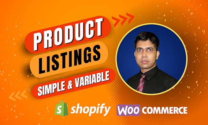 Gig Preview - Do shopify product upload or shopify product listings manually