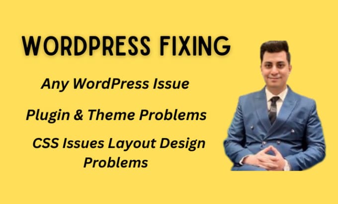 Gig Preview - Do quick troubleshoot to fix errors and issues wordpress website