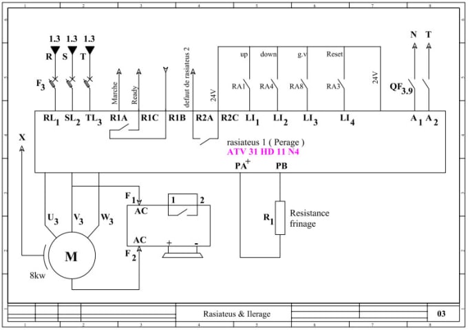 Gig Preview - Regenerate any electrical drawing in autocad