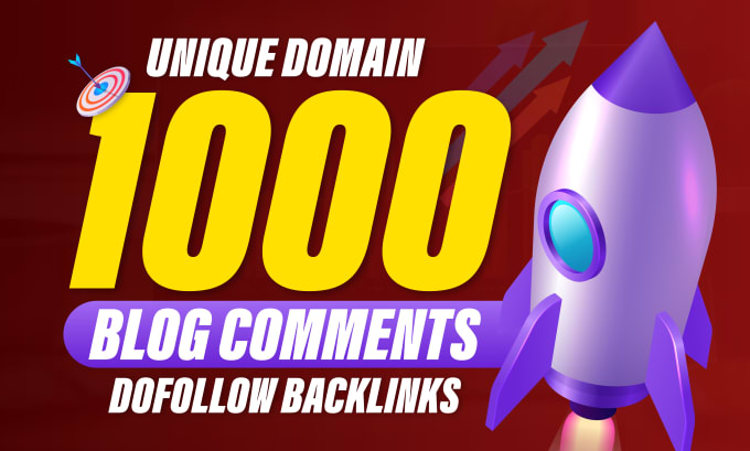 Bestseller - create 1000 blog comments with dofollow SEO backlinks