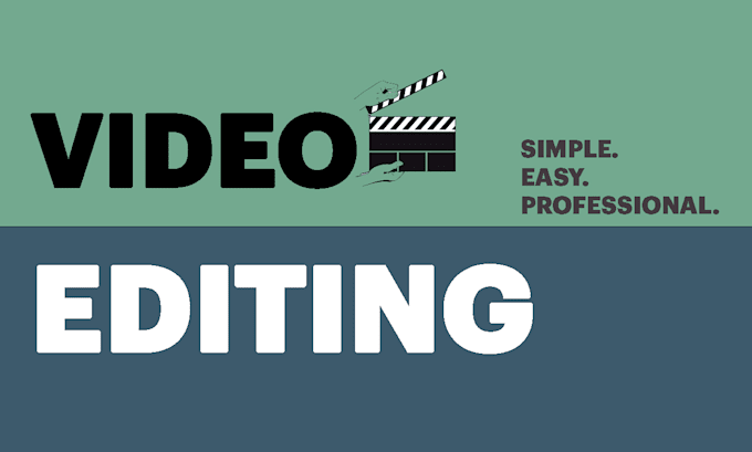 Gig Preview - Do professional video editing