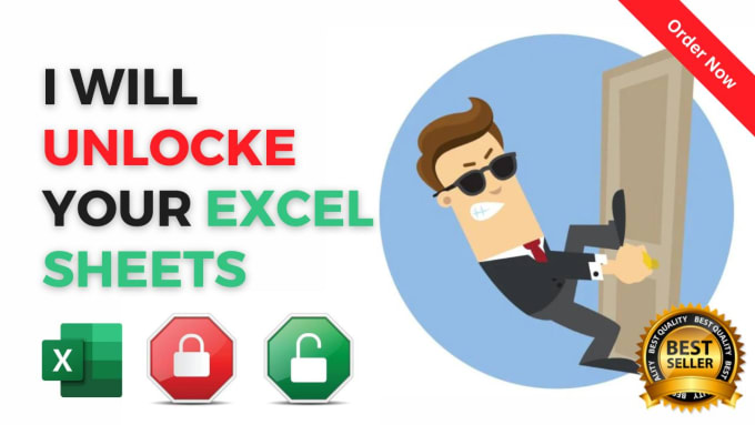 Gig Preview - Remove your encrypted excel password quickly