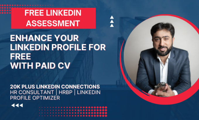 Gig Preview - Do free linkedin profile assessment with paid CV