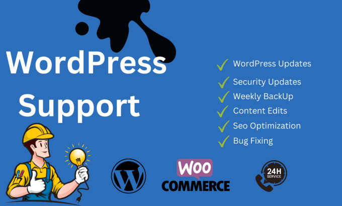 Gig Preview - Boost your website with professional wordpress maintenance