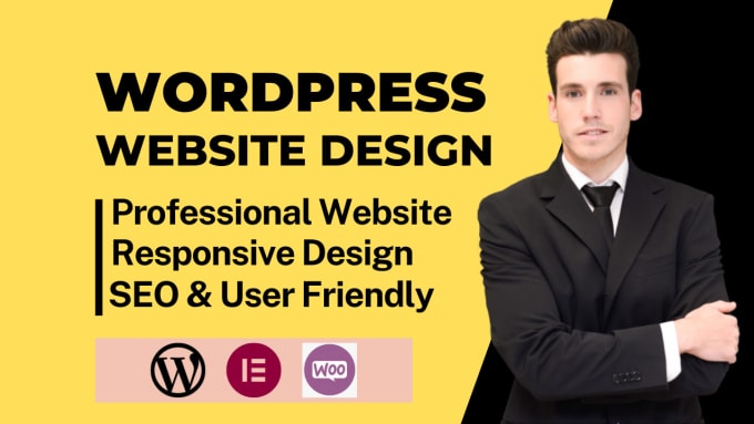 Gig Preview - Design wordpress website professionally in 10 hours