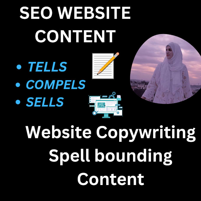 Gig Preview - Do copywriting and be your SEO website content writer