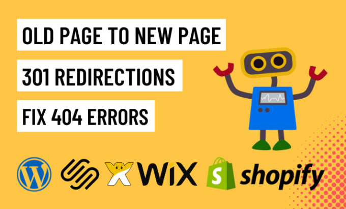 Gig Preview - Do 301 redirects, fix 404 errors to make SEO friendly URL