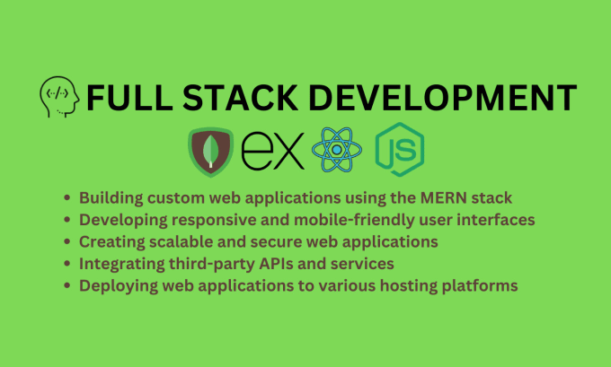 Gig Preview - Create full stack application using mern