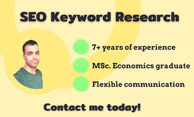 Gig Preview - Provide a solid keyword research for SEO in english, dutch, nederlands