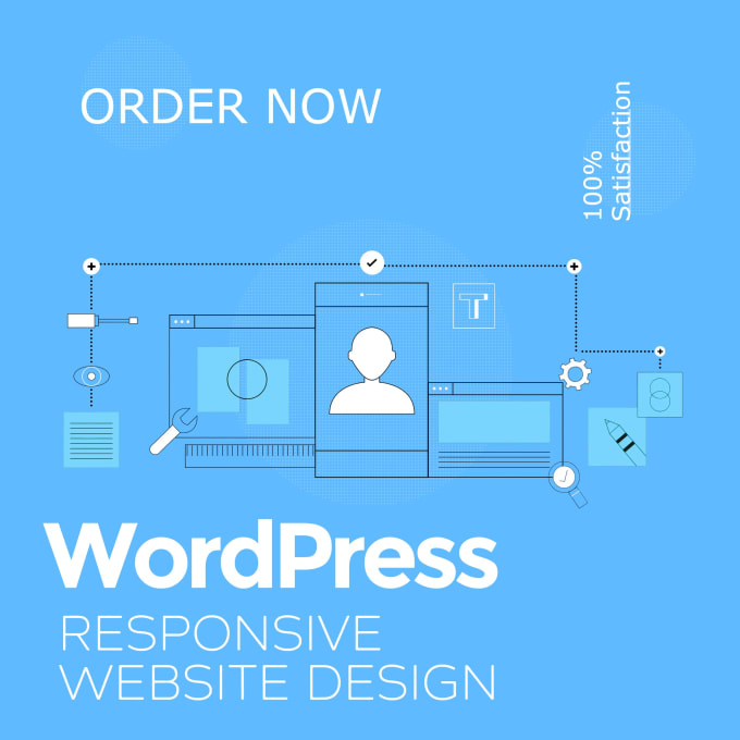 Gig Preview - Design and develop a modern and responsive wordpress website