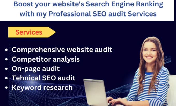 Gig Preview - Do SEO audit, website audit and will give audit report with action plan to you