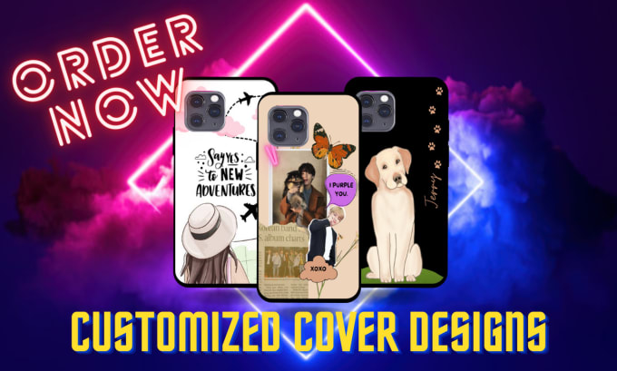 Gig Preview - Design customized mobile cover, phone case in one click